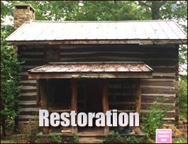 Historic Log Cabin Restoration  Decatur, Ohio